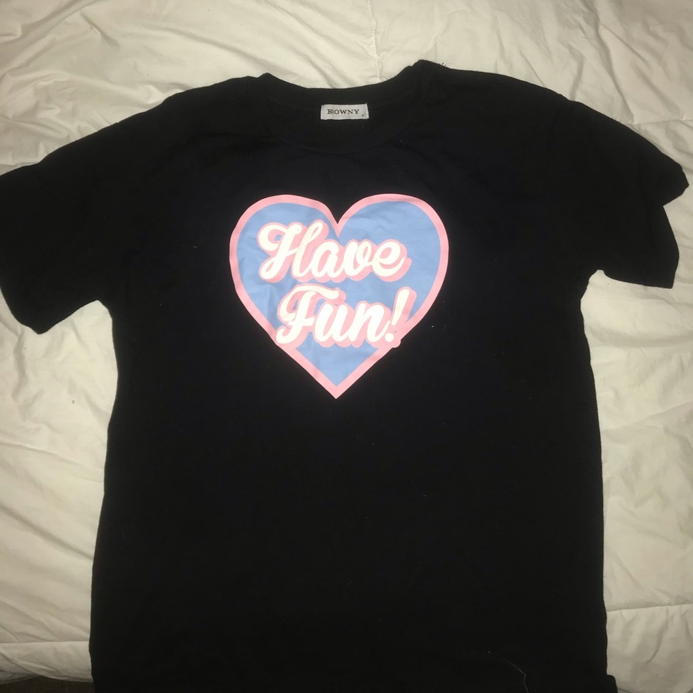 Black Have Fun! Tshirt